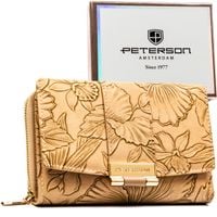 portfel damski eko ptn 0015-fl-9426 beige
