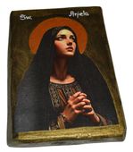 Ikona Święta Aniela patronka osób chorych, niepełnosprawnych