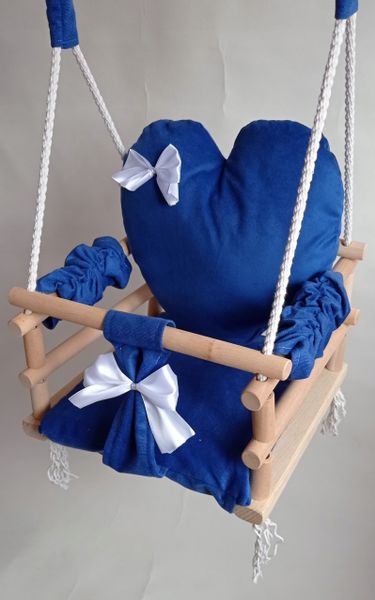 Huśtawka 3w1 dzieci NIEBIESKI ogród prezent pokój zdjęcie 9