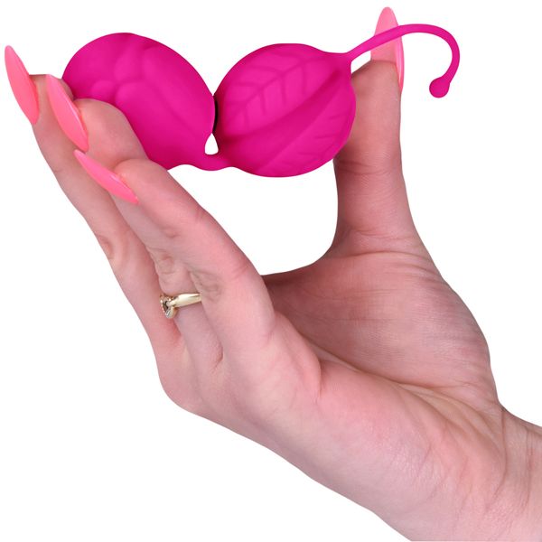 Ciche DRGAJĄCE KULKI GEJSZY Delikatny Silikon RÓŻOWY zdjęcie 2