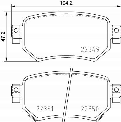 KLOCKI HAM TYL MAZDA 6 13- BREMBO na Arena.pl