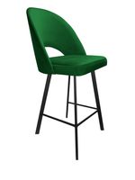 Hoker krzesło barowe Polo podstawa Profil czarna MG25