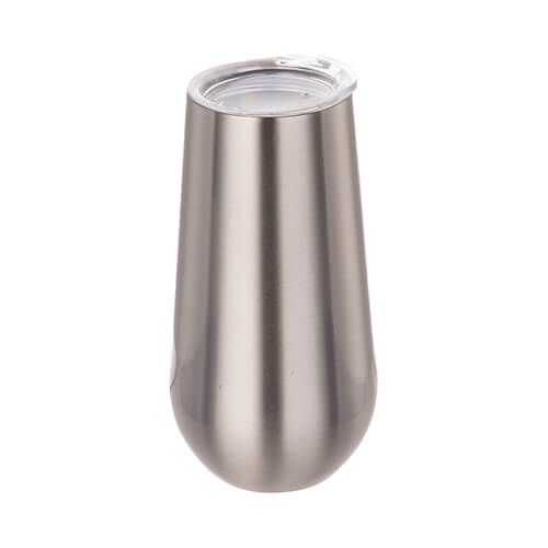 Kubek do szampana do sublimacji - srebrny zdjęcie 2