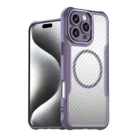 etui silikonowe leading series magsafe do iphone 16 pro max - fioletowe