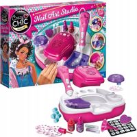 ZESTAW STUDIO PAZNOKCI DLA DZIEWCZYNKI CRAZY CHIC