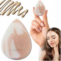 BLEND IT Sponge gąbka Marble Pink Nude gąbka blend it do makijażu