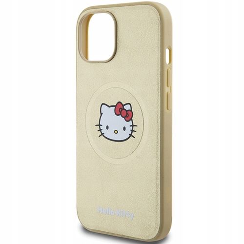 ETUI DO IPHONE 15 / 14 / 13 HELLO KITTY HARDCASE LEATHER KITTY HEAD na Arena.pl