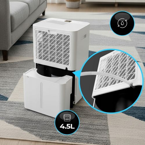 Osuszacz Powietrza Cube Pochłaniacz Wilgoci 20L Jonizacja WIFI 50 m2 na Arena.pl