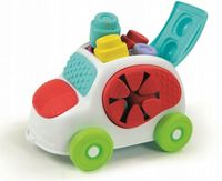 Autko z klockami Soft Clemmy Clementoni 17315