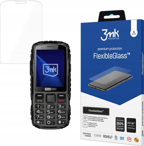 Szkło Hybrydowe Maxcom Strong MM920 - 3mk FlexibleGlass na Arena.pl