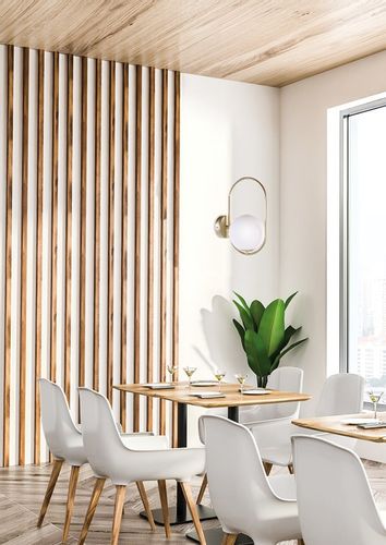 Cordel kinkiet 1x28W G9 ring mosiądz na Arena.pl