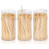 Wykałaczki bambusowe 6,5 cm 3x200 szt.