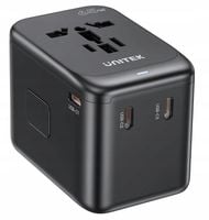 Unitek Ładowarka podróżna EU/US/UK/AUS PD 65 W