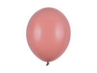 Balony pastelowe różowe dzika róża strong, 30 cm 10 szt.