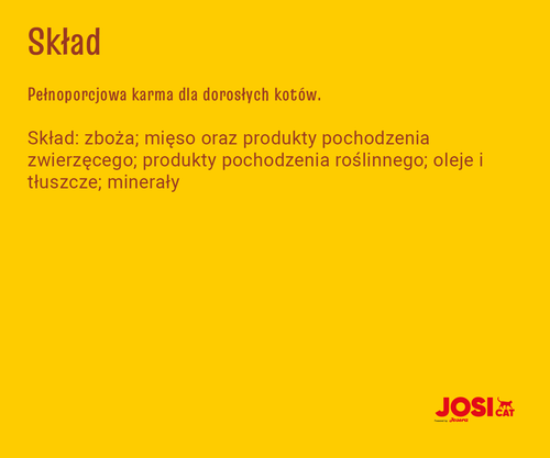 josicat josera tasty beef 10kg na Arena.pl