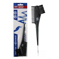 Ronney pędzelek do koloryzacji do nakładania farby na włosy z grzebykiem