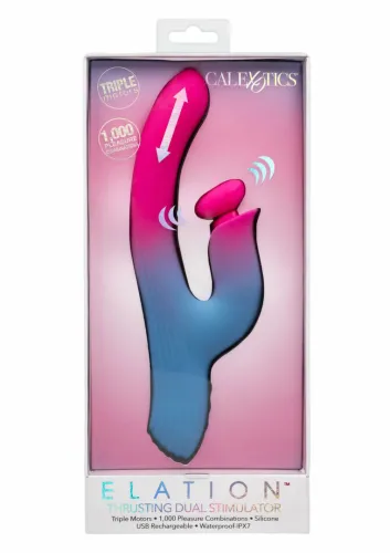 dual stimulator thrusting vibrator silikonowy ipx7 1000 trybow usb na Arena.pl