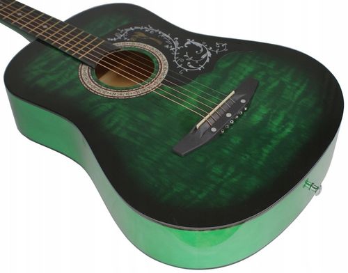 GITARA AKUSTYCZNA ZESTAW DLA POCZĄTKUJĄCYCH 81/P na Arena.pl