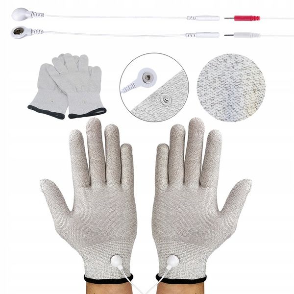 RĘKAWICZKI ELEKTRODY TENS EMS ELEKTROSTYMULATOR L zdjęcie 1