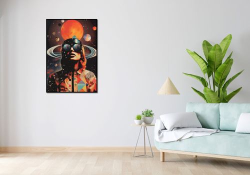 Plakat 68x98cm Kosmiczne Wizje na Arena.pl
