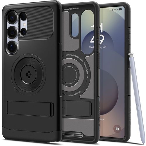 Etui Spigen Slim Armor MagSafe DO Samsung Galaxy S25 Ultra Czarne na Arena.pl