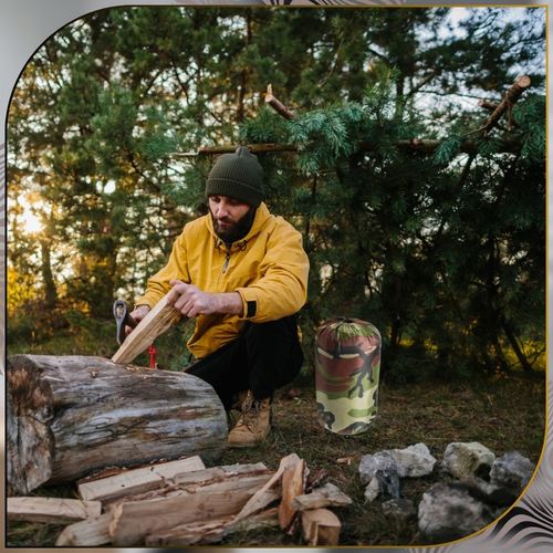 Śpiwór zimowy dziecięcy turystyczny puchowy wojskowy dla dziecka ultralekki na Arena.pl