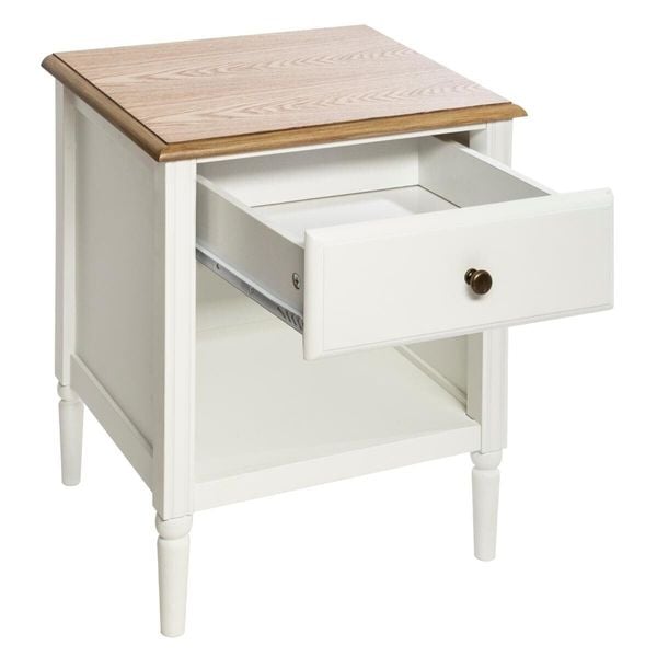 Szafka nocna Solen biała zdjęcie 5