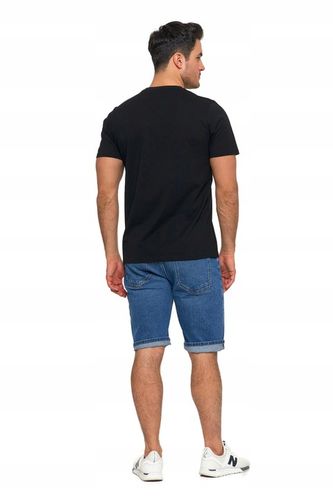 T-SHIRT MĘSKI KLASYCZNY Zestaw Gładka Koszulka Krótki Rękaw 3-PAK na Arena.pl