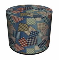 Pufa dekoracyjna Pachwork