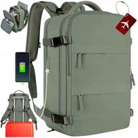 PLECAK PODRÓŻNY DO SAMOLOTU RYANAIR BAGAŻ WIZZAIR 40x25x20 GRATIS ZAWIESZKA