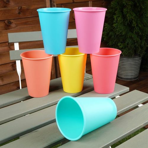Kubki plastikowe 400 ml 6 szt. na Arena.pl