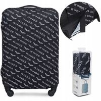 DUŻY ELASTYCZNY POKROWIEC 28" LOGO WINGS ZABEZPIECZAJĄCY WALIZKĘ 75-100L