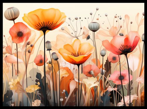 Plakat 55x40cm Taneczne Maki na Arena.pl