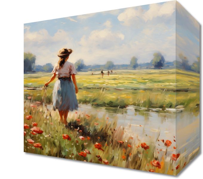 Obraz 20x20cm Wiejski Spokój zdjęcie 1