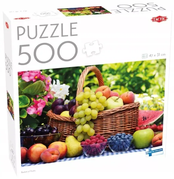 Puzzle 500 Kosz Owoców zdjęcie 1