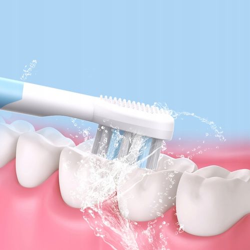 SZCZOTECZKA SONICZNA DLA DZIECI ELEKTRYCZNA DO ZĘBÓW PREMIUM BŁĘKIT HEELLY na Arena.pl