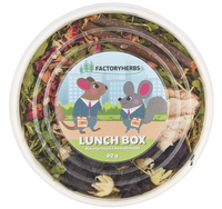 FACTORYHERBS LUNCH BOX przysmak karma zioła kwiaty szynszyli koszatniczki
