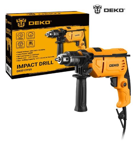 WIERTARKA UDAROWA Z UDAREM 650W REGULACJA OBROTÓW MOCNA DEKO na Arena.pl