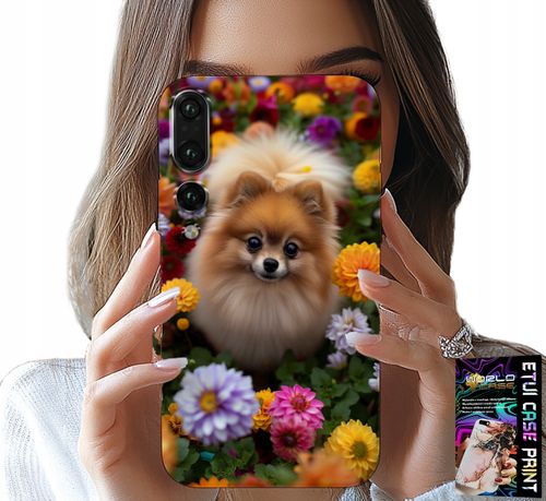 ETUI DO HUAWEI P20 PLUS - SŁODKI PIESEK, POMERANIAN CASE + FOLIA na Arena.pl
