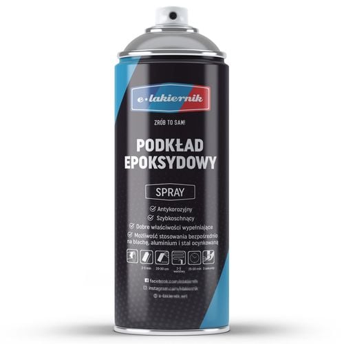 podkład epoksydowy antykorozyjny spray epoxy 400ml e-lakiernik na Arena.pl