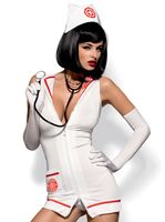 bielizna emergency dress kostium  s/m + stetoskop