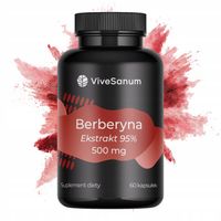 Berberyna HCL berberys Ekstrakt 500 mg - Metabolizm Cukrzyca Odchudzanie