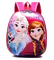 Plecak Frozen, z nadrukiem Elsy z Frozen Kraina Lodu różowy 28x26x10 cm
