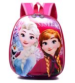 Plecak Frozen, z nadrukiem Elsy z Frozen Kraina Lodu różowy 28x26x10 cm