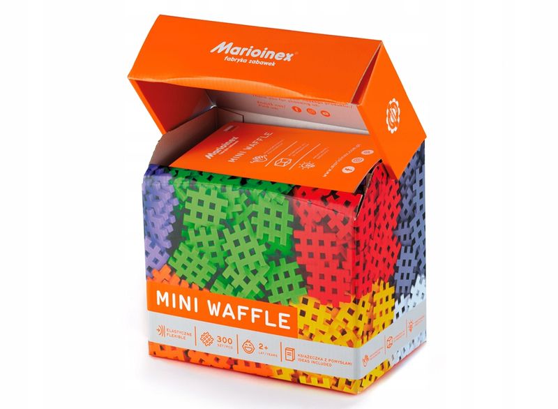Klocki wafle mini 140szt 02363 zdjęcie 1