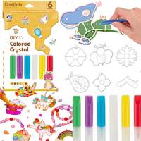 Zestaw Artystyczny Kreatywny Do Malowania Szablony Wzory Zawieszki Nauka