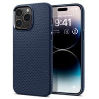 spigen liquid air iphone 14 pro navy blue