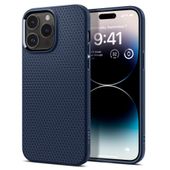 spigen liquid air iphone 14 pro navy blue