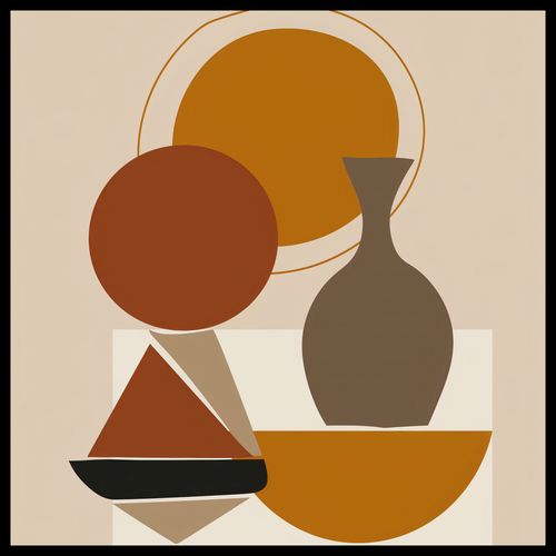 Plakat 50x50cm Geometryczna Utrata na Arena.pl