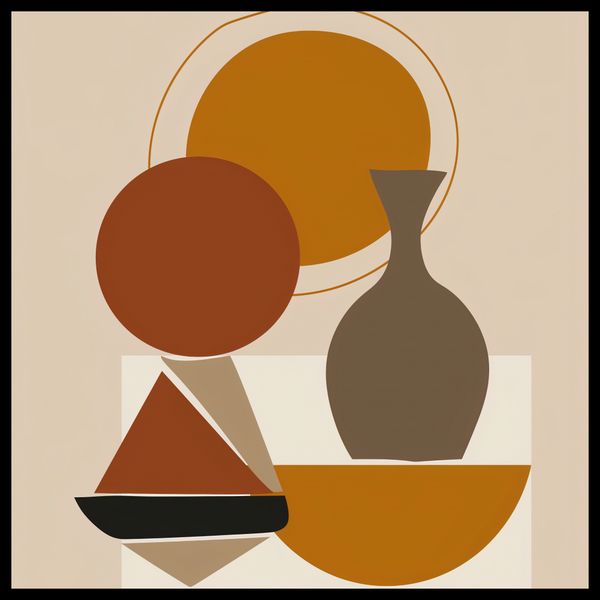 Plakat 50x50cm Geometryczna Utrata zdjęcie 2